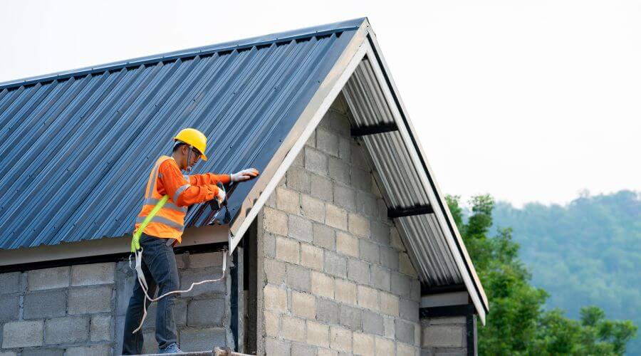 Professional metal roof installation in Scarborough, ME
